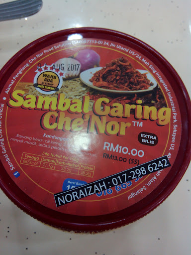 Sambal Garing Che Nor @ Pasar Mini Aura (aka Kedai Wahab)